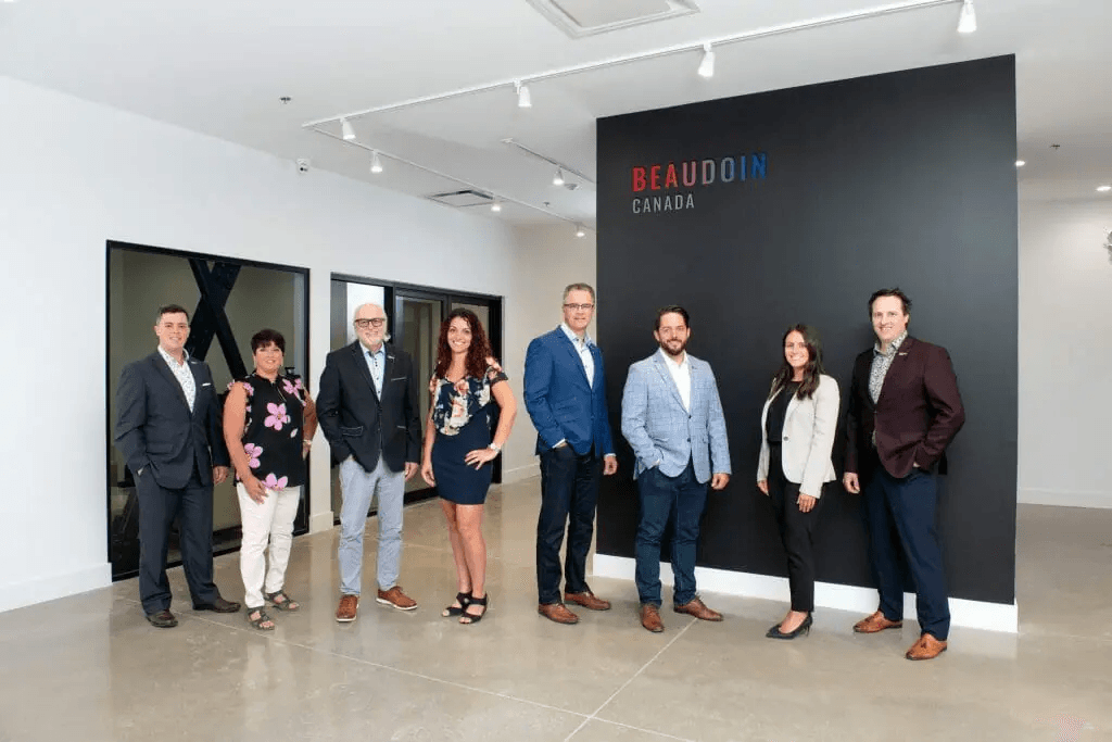Équipe Beaudoin Construction au travail